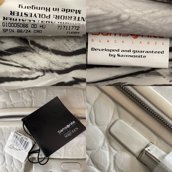 Alexander McQueen x Samsonite Black Label Limited Edited Luggage - Picture 12 of 16